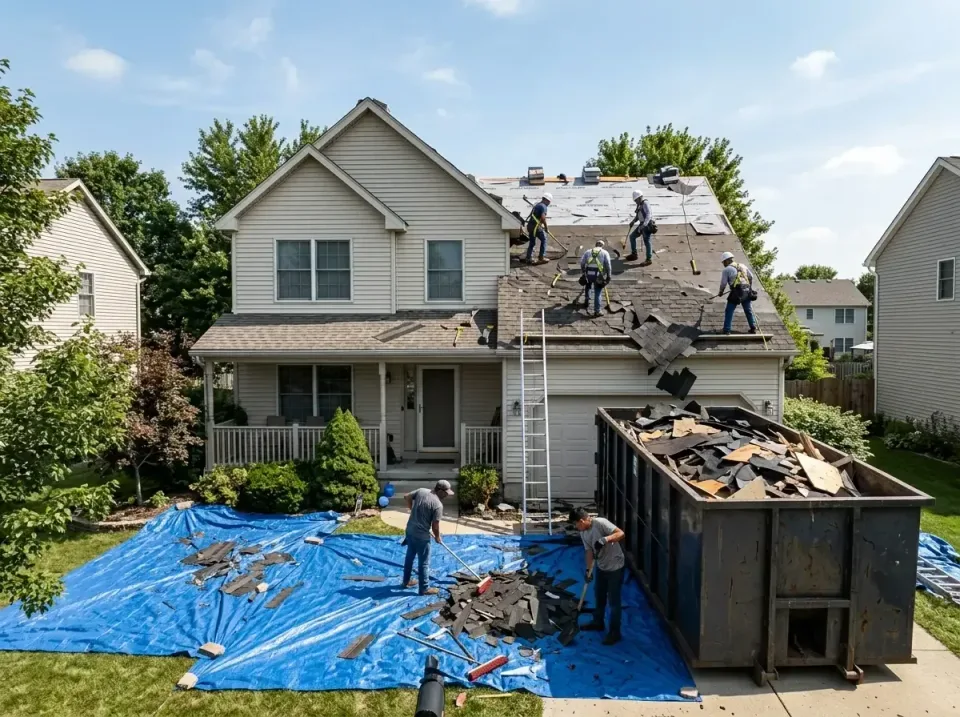 roof-replacement-debris-remova-004 — frequently asked questions, Cheapest Dumpster Rentals in Morrow, GA